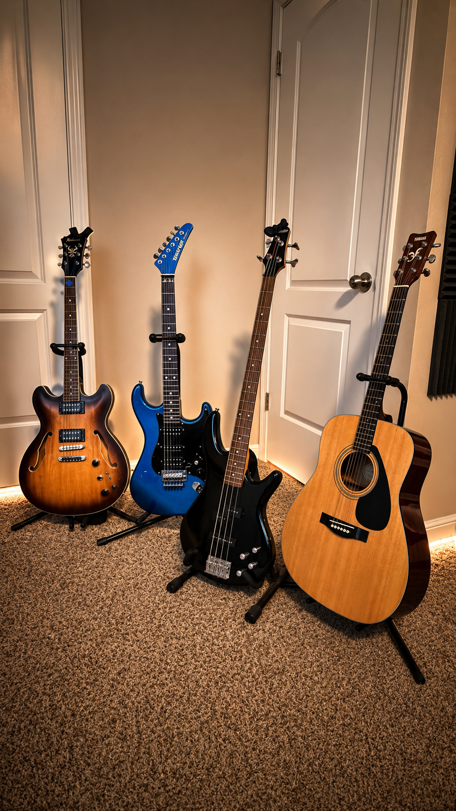 Instruments and creative production space