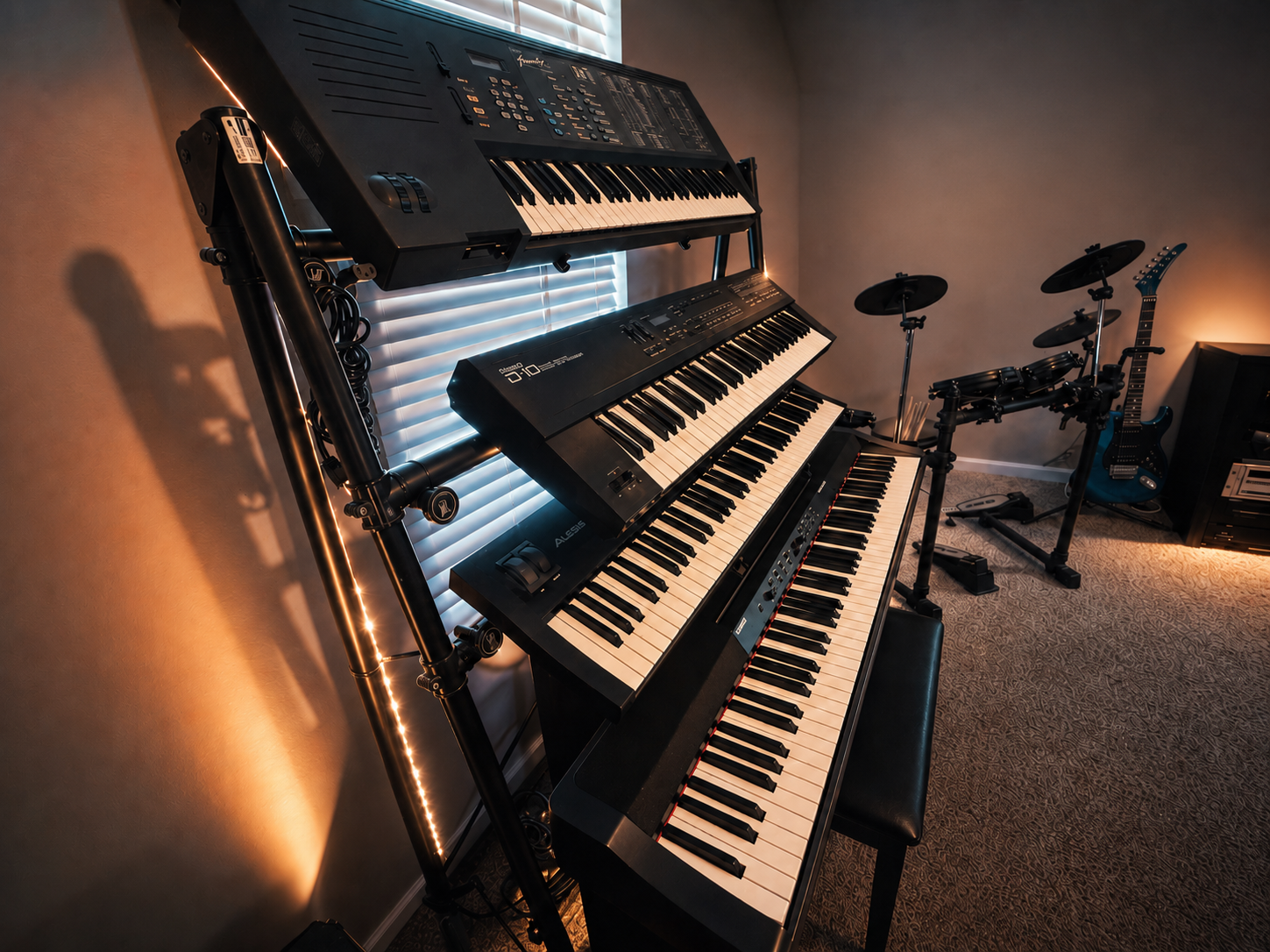 Hybrid studio setup